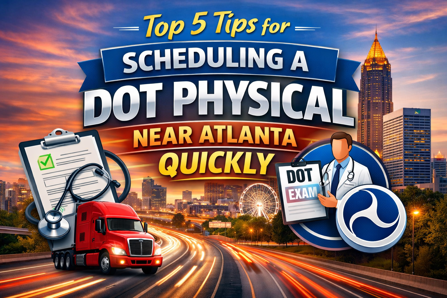 DOT physicals near Atlanta